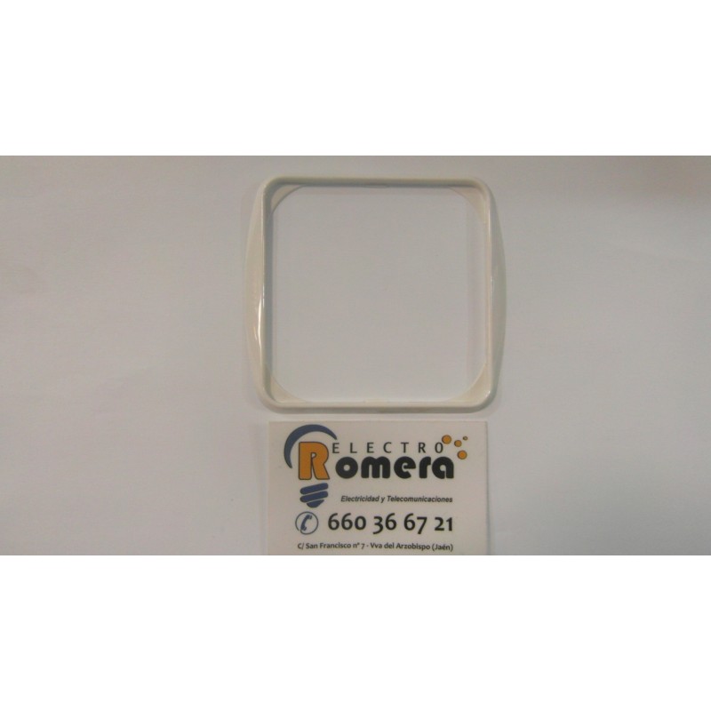 MAMARCO EMBELLECEDOR CUADRADO BLANCO ALPINO STYLO 2200.1 BA