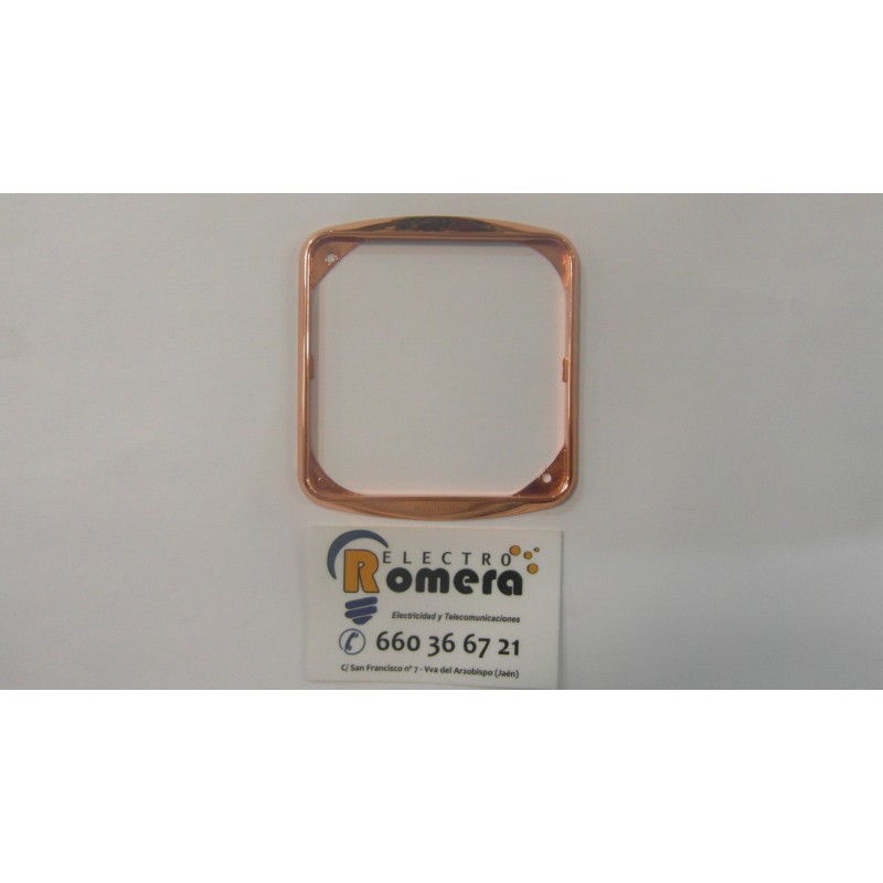 MARCO EMBELLECEDOR CUADRADO COBRE STYLO 2200.1 CU