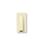 SALIDA DE CABLE SERIE STYLO BLANCO MARFIL