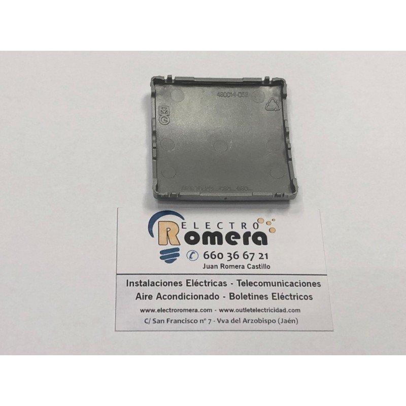 TAPA CIEGA COLOR ALUMINIO 70366.30