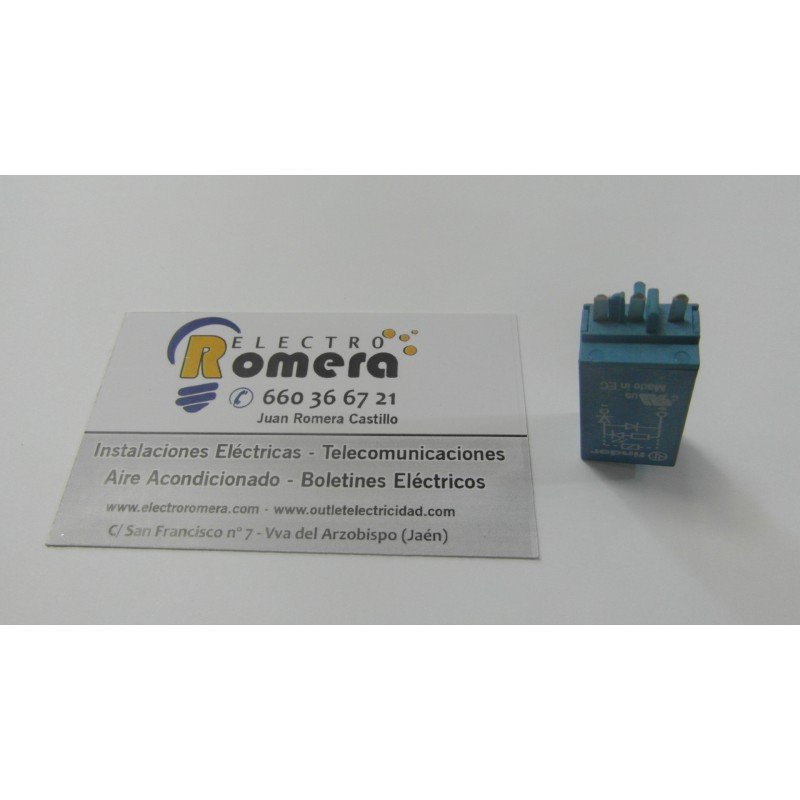 MODULO LED + DIODO POLARIDAD INVERSA 6-24VDC FINDER