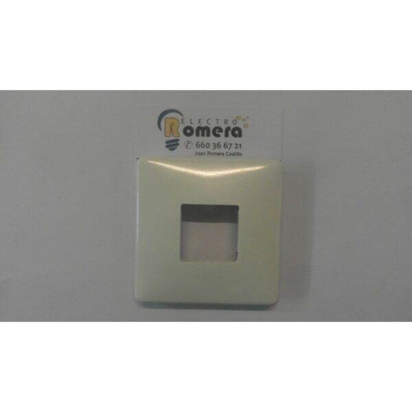 PLACA DE 1 ELEMENTO BLANCO 6071