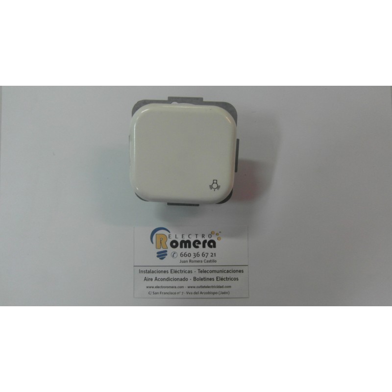 PULSADOR LUZ NIESSEN LX BLANCO