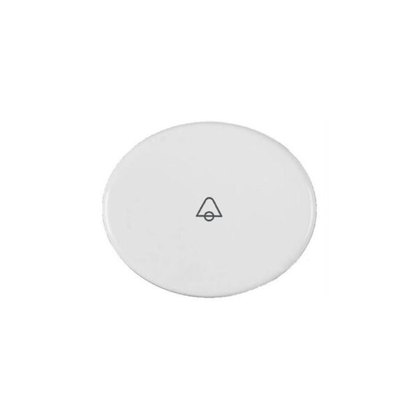 TECLA PULSADOR SIMBOLO TIMBRE BLANCO NIESSEN TACTO 5504 BL 1 TECLA PULSADOR SIMBOLO TIMBRE BLANCO NIESSEN TACTO 5504 BL