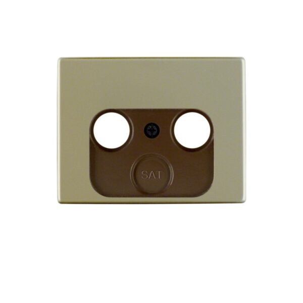 PLACA TV-FM ARSYS METAL BRONCE CLARO 1231909 1 PLACA TV-FM ARSYS METAL BRONCE CLARO 1231909