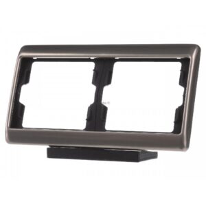 Marco 2 elementos horizontal Arsys bronce claro 13640001