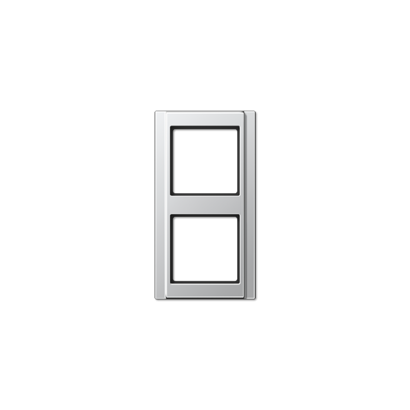 MARCO 2 ELEMENTOS JUNG ALUMINIO