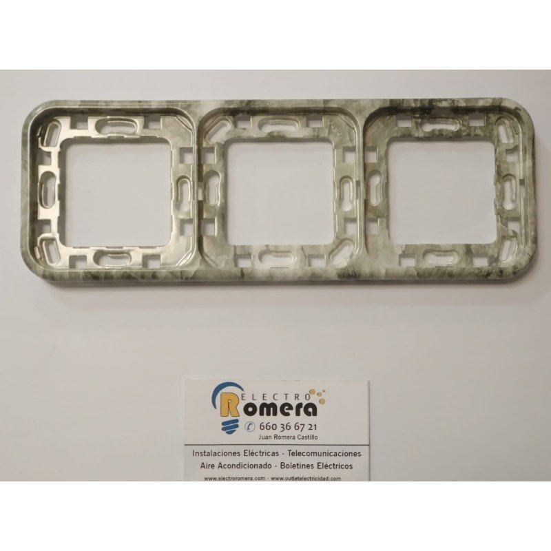 MARCO 3-6 ELEMENTOS MARMOL VERDE FONTINI QUATTRO