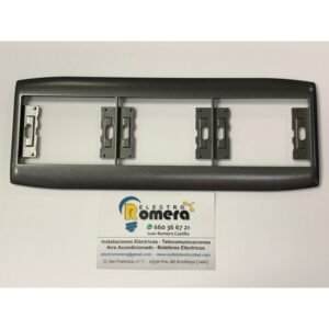 MARCO 3 ELEMENTOS HORIZONTAL GRAFITO NIKO 45-433