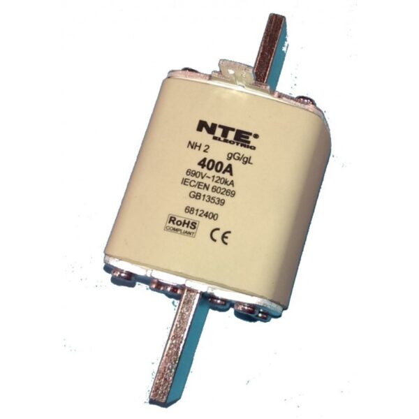 CARTUCHO FUSIBLE NH-2 gl-gL-gG 400A 1 CARTUCHO FUSIBLE NH-2 gl-gL-gG 400A