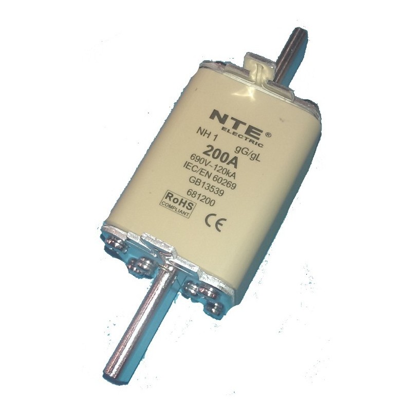 CARTUCHO FUSIBLE NH-1 gl-gL-gG 200A