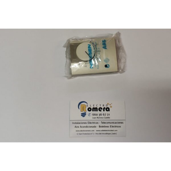 Tapa Termostato Niessen Olas Niquel Cava 8440 NC
