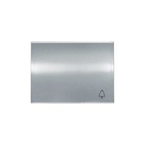 TECLA PULSADOR TIMBRE SERIE OLAS TITANIO 8404 TT