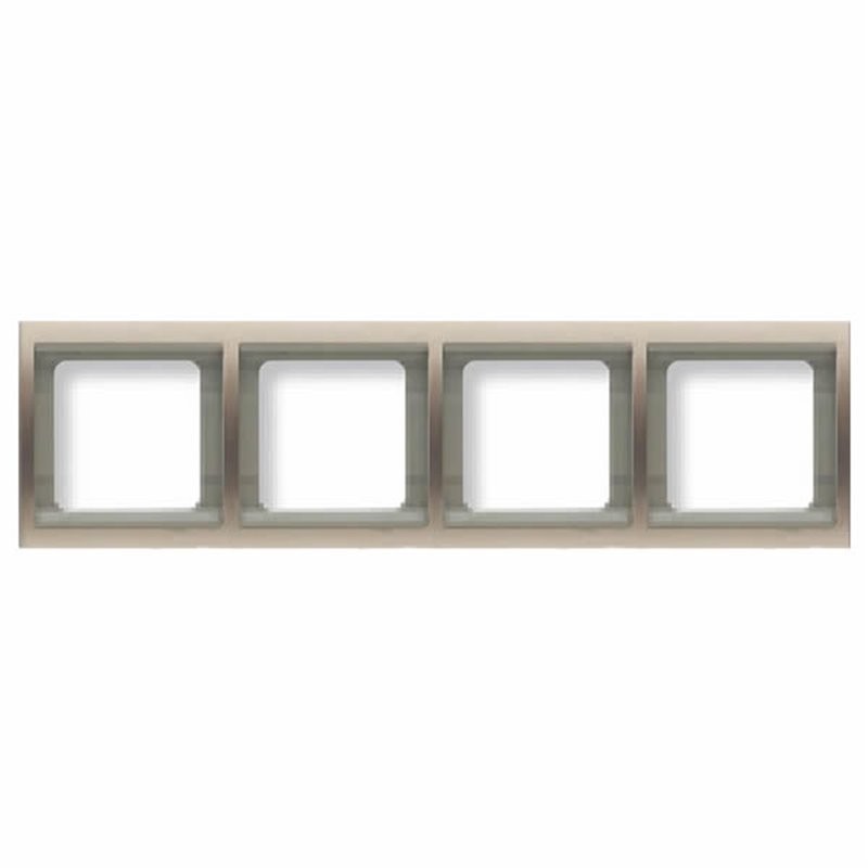 Marco 4 elementos horizontal cobre saten Olas Niessen 8474.1 CS