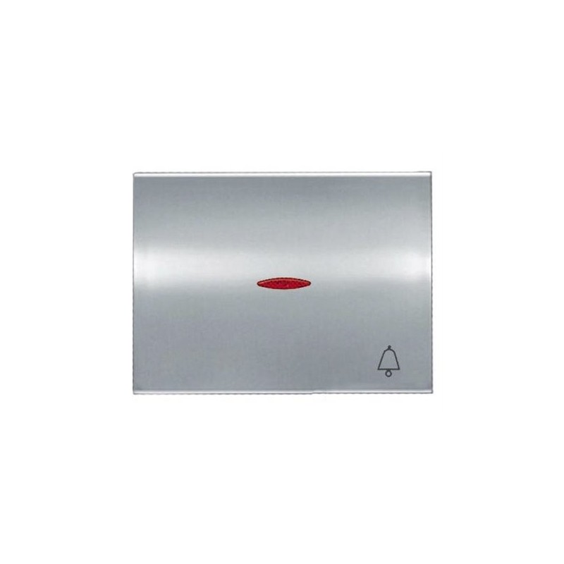 TECLA PULSADOR CON VISOR LUZ OLAS GRIS ARTICO