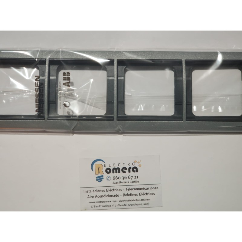 MARCO 4 ELEM HORIZ.OLAS GRIS ARTICO