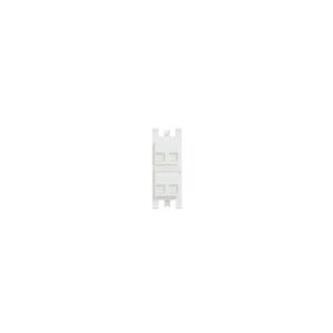 SOPORTE NIESSEN CONECTOR INFORMATICO 4 VENTANA BLANCO
