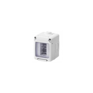 Contenedor estanco horizontal con tapa de 1 huecos GEWISS