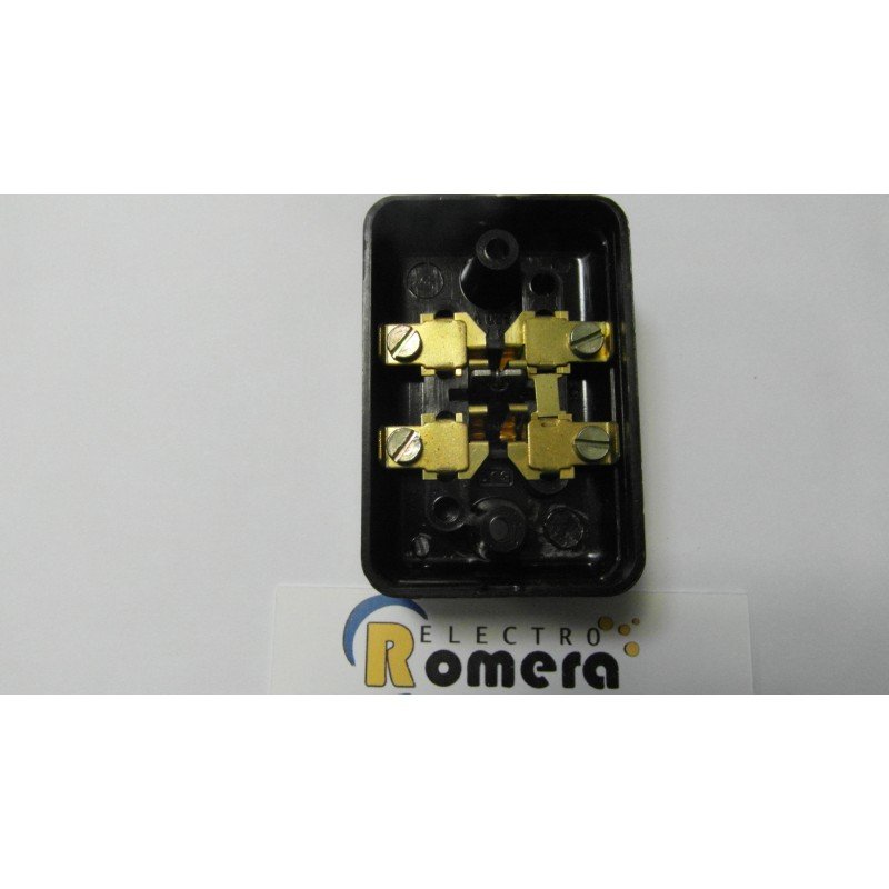 CONMUTADOR CRUCE SUPERFICIE EXTRAPLANO MARRON BJC Nº 305