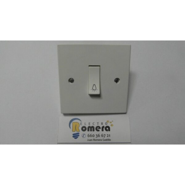 PULSADOR LUZ FENOPLAK CON MARCO