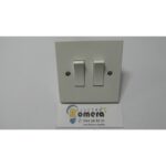 DOBLE INTERRUPTOR CON MARCO FENOPLAK