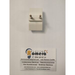 CLAVIJA TRIPLE LUZ BLANCA FPM ART.266