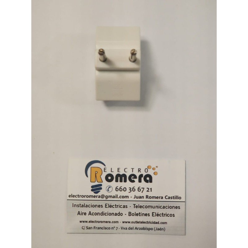 CLAVIJA TRIPLE LUZ BLANCA FPM