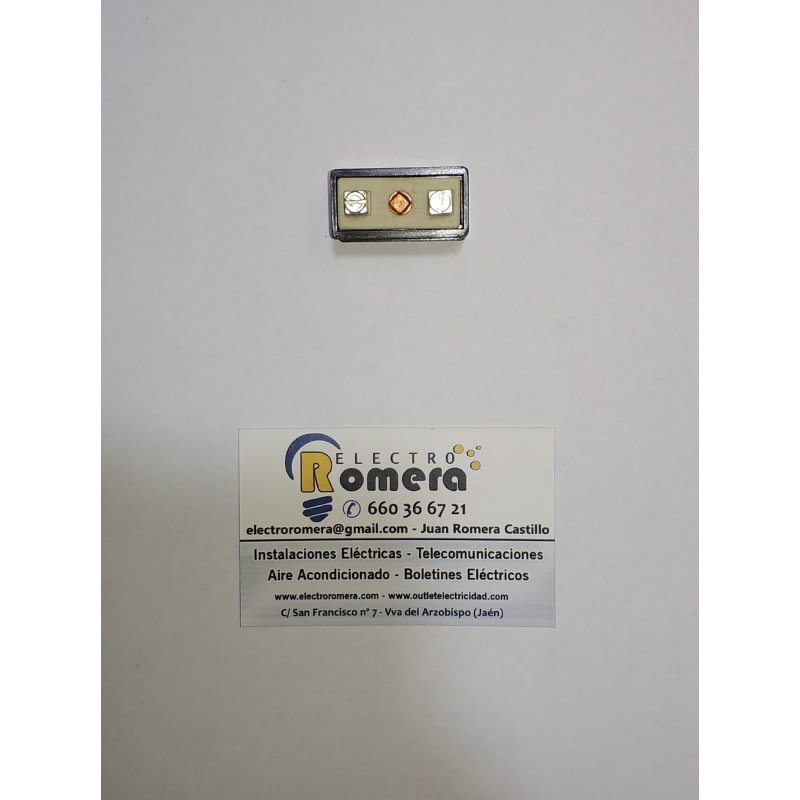 BASE DE ENCHUFE 10 A 250 V  BJC ESTRELLA 465 MARRON
