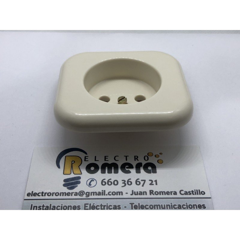 TAPA ENCHUFE 2P 7203 BM NIESSEN LX MARFIL