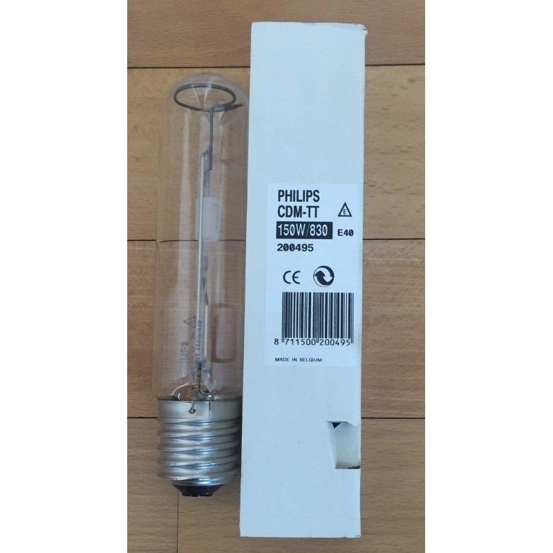 LAMPARA DE DESCARGA PHILIPS POWERTONE MASTERCOLOLOUR CDM-TT 150W/830 E40