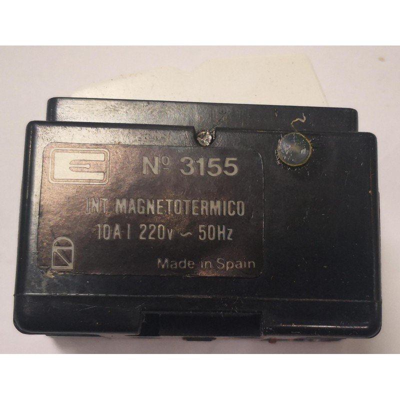 INTERRUPTOR MAGNETOTERMICO I POLO 10 A 4 INTERRUPTOR MAGNETOTERMICO I POLO 10 A