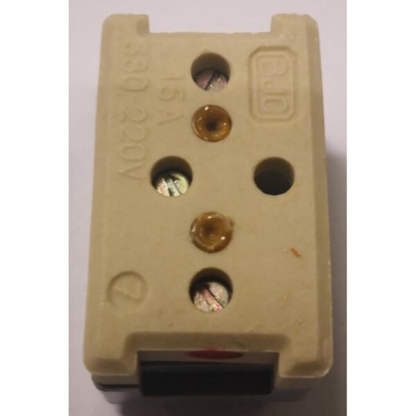 BASE ENCHUFE TRIPOLAR 16A 380V GRIS