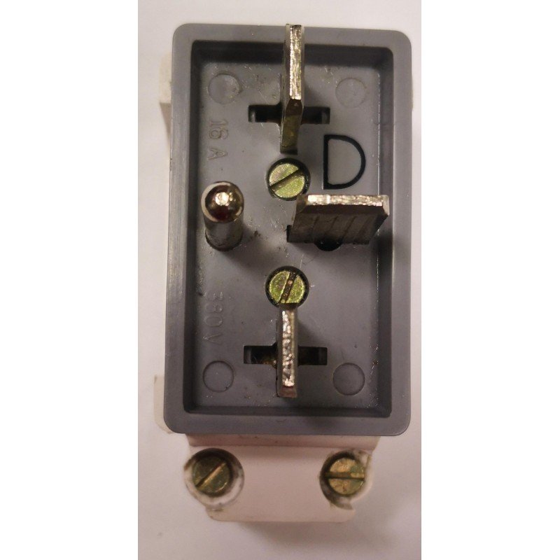 CLAVIJA ENCHUFE GRIS BJC METROPOLIS