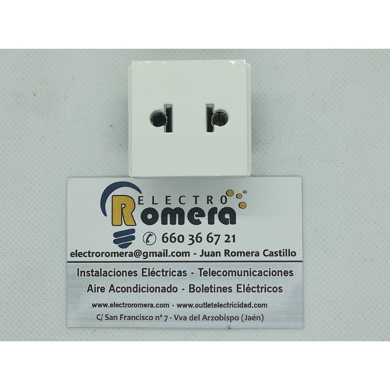 BASES ENCHUFE MIXTA LUJO LINEAL 973