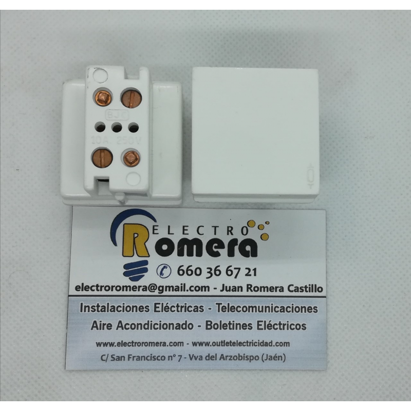 PORTA FUSIBLES ANCHO COLOR BLANCO