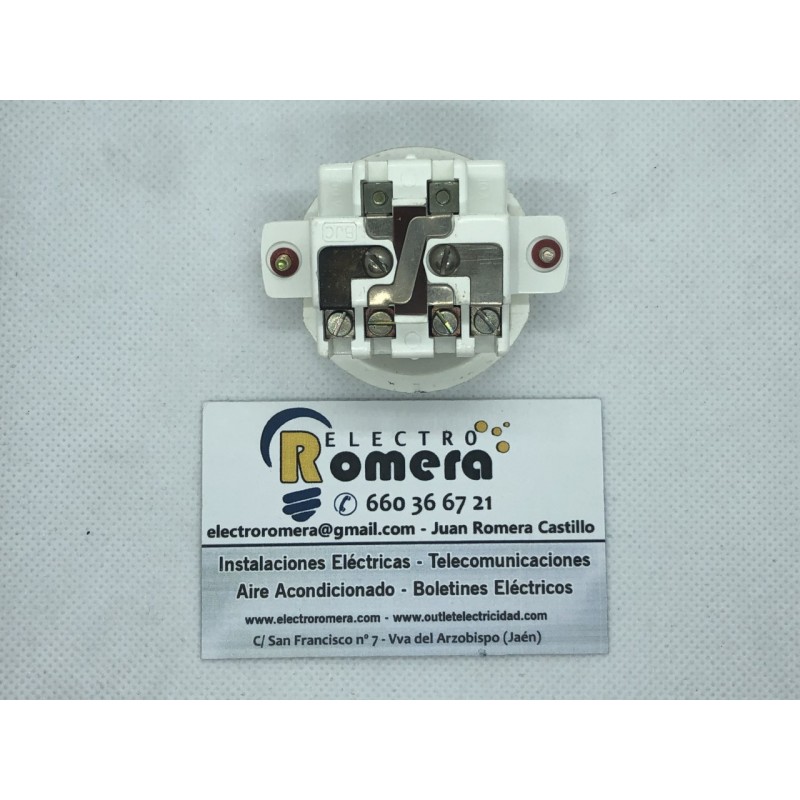 CRUZAMIENTO 10A 250V BLANCO ESFERICO 208 3 CRUZAMIENTO 10A 250V BLANCO ESFERICO 208