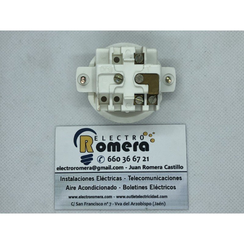 CONMUTADOR ESFERICO BLANCO BJC 207