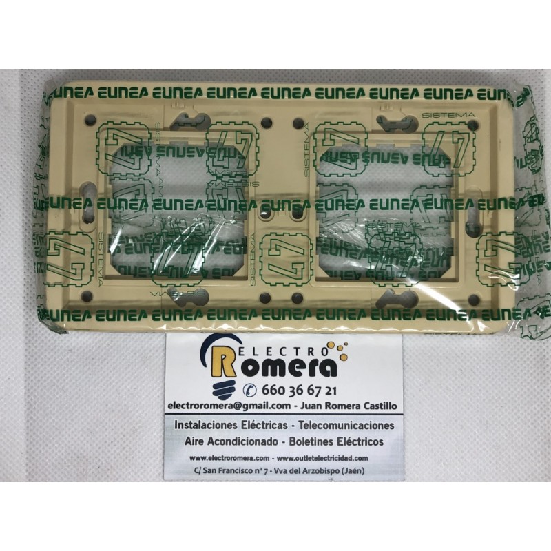 MARCO BASTIDOR DOBLE MARFIL