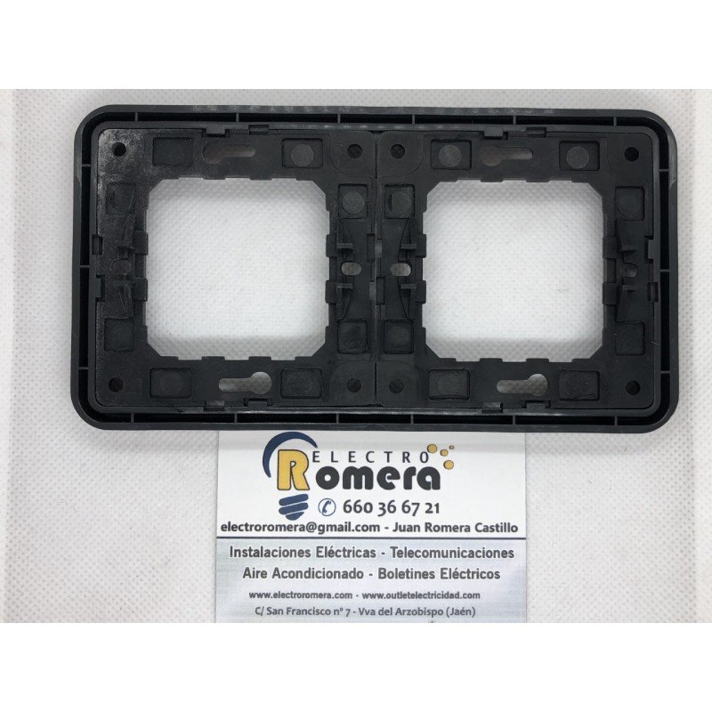 MARCO BASTIDOR DOBLE  COLOR EBANO