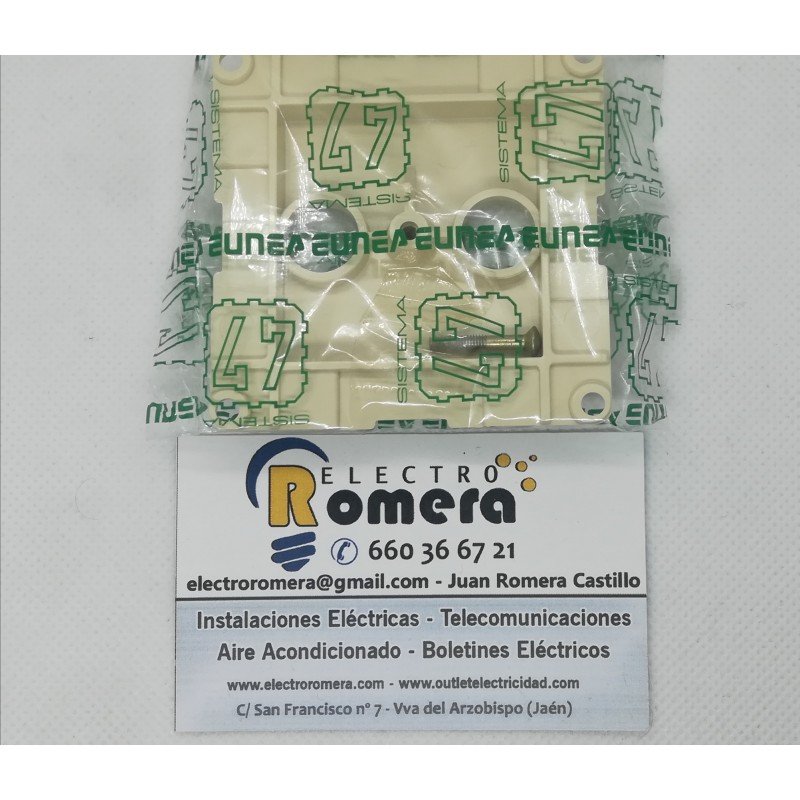 TAPA MODULAR TV- FM COLOR MARFIL 47311.09