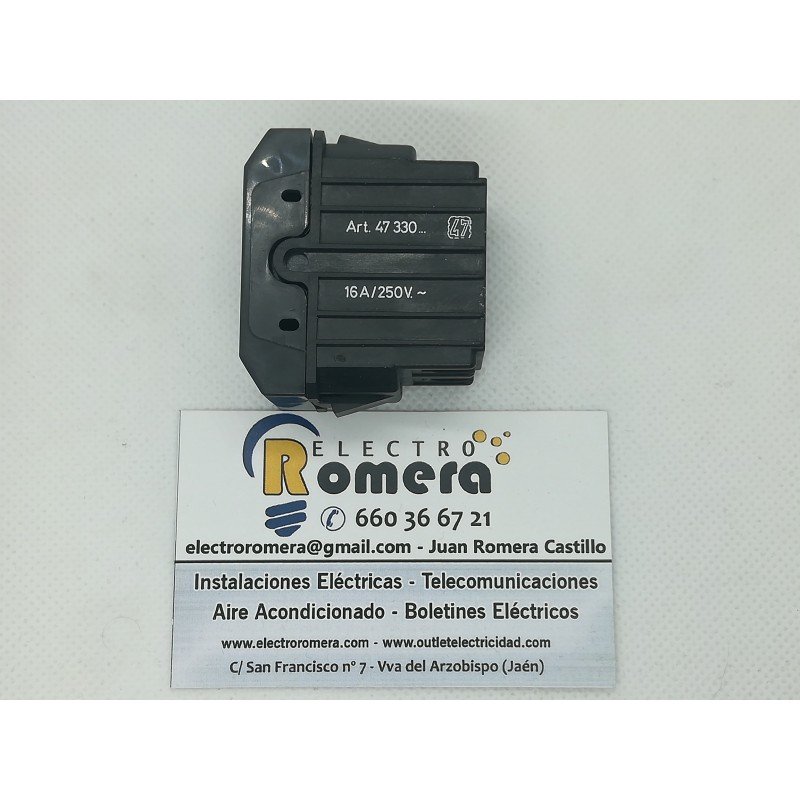 PORTAFUSIBLES 16 A EUNEA EBANO 47330.00