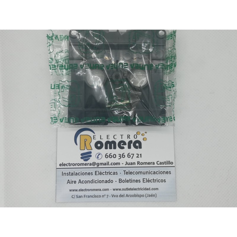 TAPA MODULAR TV- FM COLOR EBANO