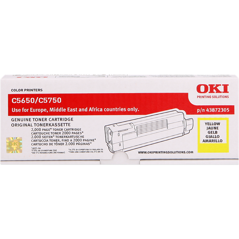 EVOLUTION LOL OKI 7100 AMARILLO-OKI