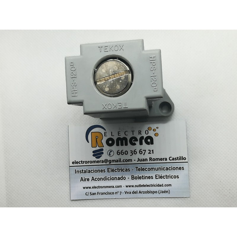 REGLETA DE CONEXIONES CON TORNILLO IMPERDIBLE 70mm TEKOX