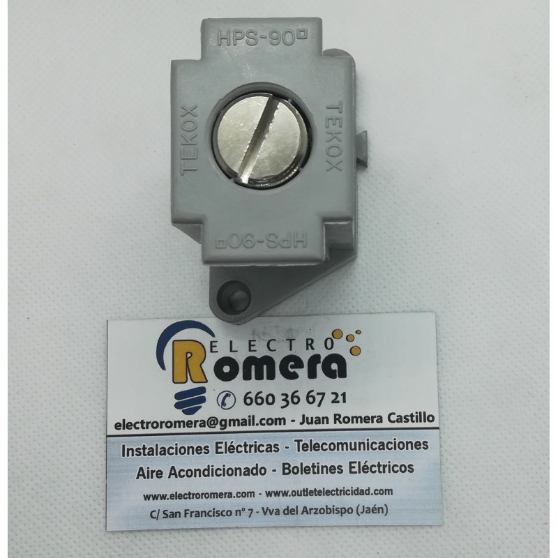 REGLETA DE CONEXIONES CON TORNILLO IMPERDIBLE 120mm TEKOX