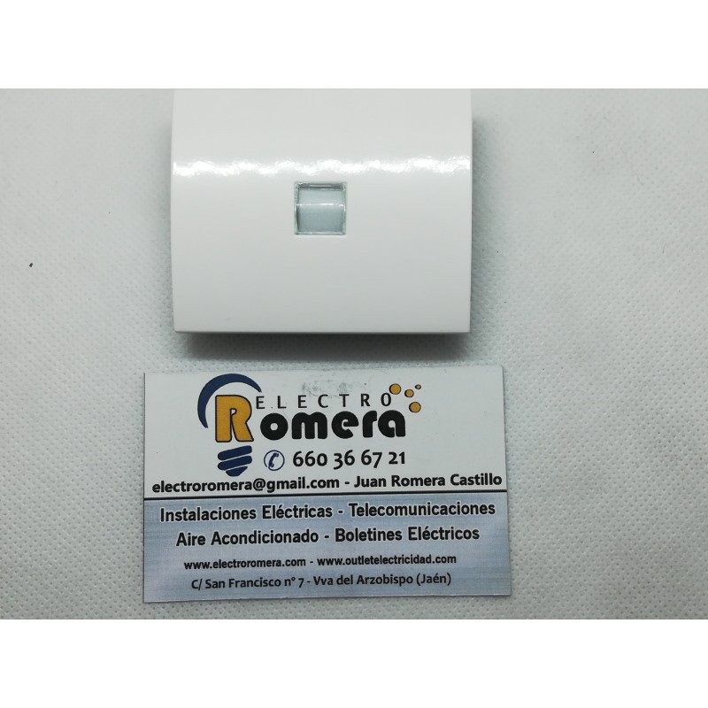 TECLA CON VISOR BLANCO