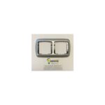 MARCO 2 ELEMENTOS HORIZONTAL SERIE ARCO PLATA MATE 8372.1 PM