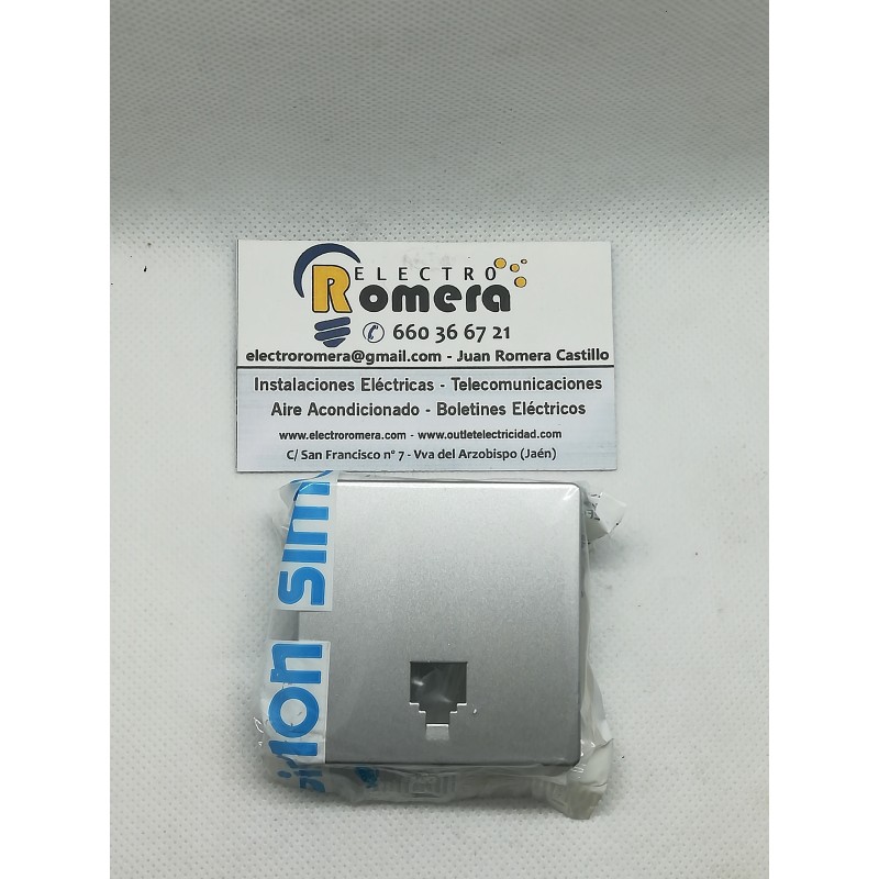 TOMA DE TELEFONO ALUMINIO 82062-93