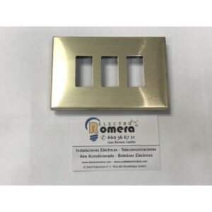 PLACA EMBECELLEDORA 3 ELEMENTOS CHAMPAN PLASTIMETAL 113-3