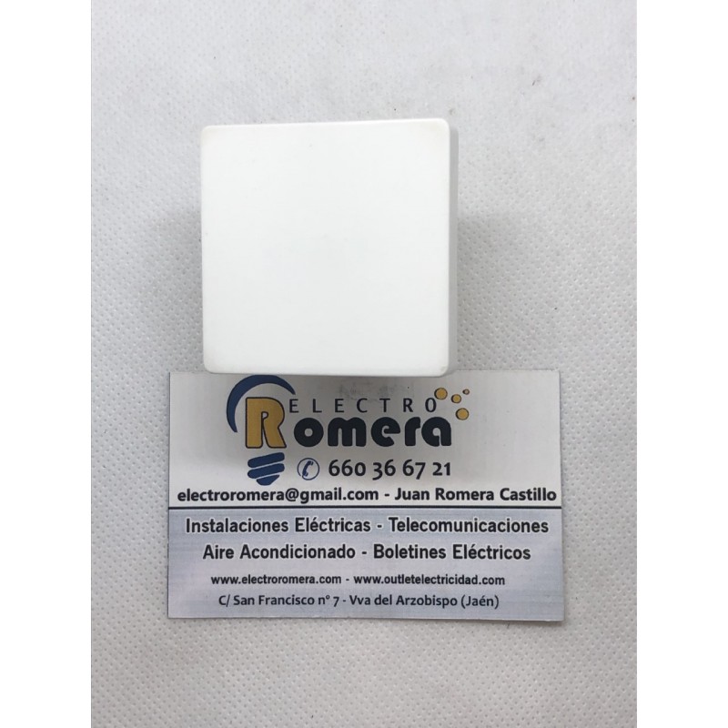 INTERRUPTOR ANCHO BJC TEIDE BLANCO